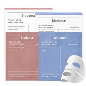 imageBIODANCE Best Mask Duo BioCollagen ampamp Hydro Ceranol Real Deep Mask
