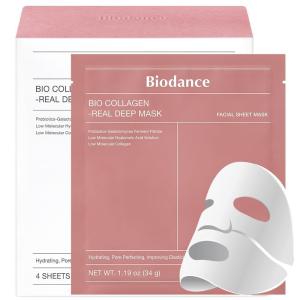 imageBIODANCE BioCollagen Real Deep Mask Hydrating Overnight Hydrogel Mask Pore Minimizing Elasticity Improvement 34g x16ea