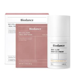 imageBIODANCE Essential Duo BioCollagen Real Deep Mask ampamp SkinGlow Essence Cream
