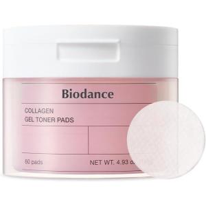 imageBiodance Ceranol Gel Toner Pads  Hydrating Soothing Korean Toner Pads for Sensitive Skin  493 floz140g 60PadsCollagen