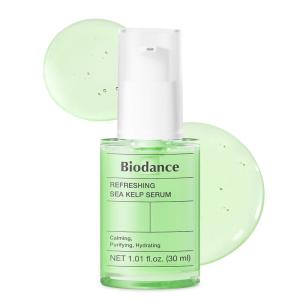 imageBIODANCE Refreshing Sea Kelp Serum Oil ampamp Sebum Control Calming Serum for Oily ampamp Combination Skin  101 floz x 1 ea